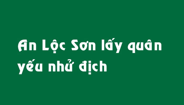 An Lộc Sơn lấy quân yếu nhử địch